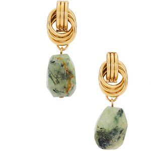 NWT LELET NY Brielle Knot Stone Drop Earrings sold out online